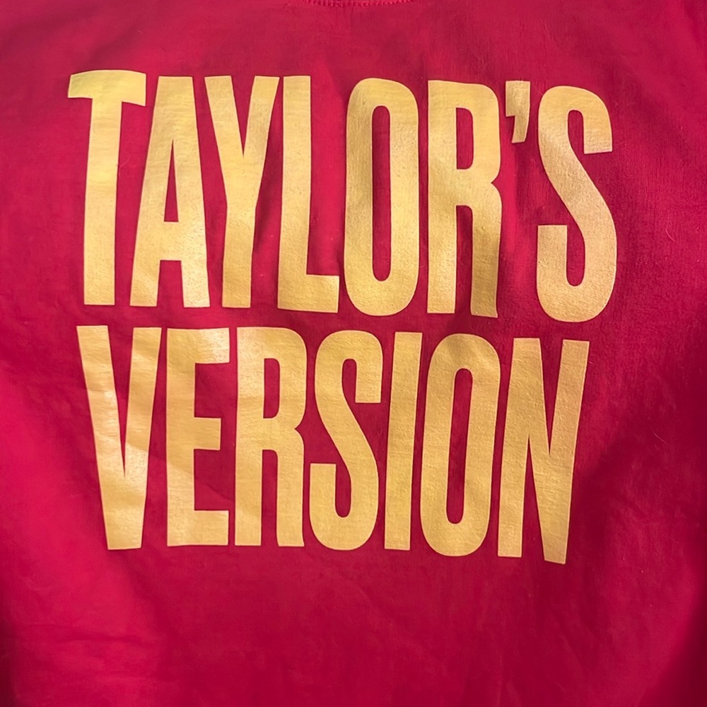 Taylor’s Version Medium Long Sleeve Sweatshirt